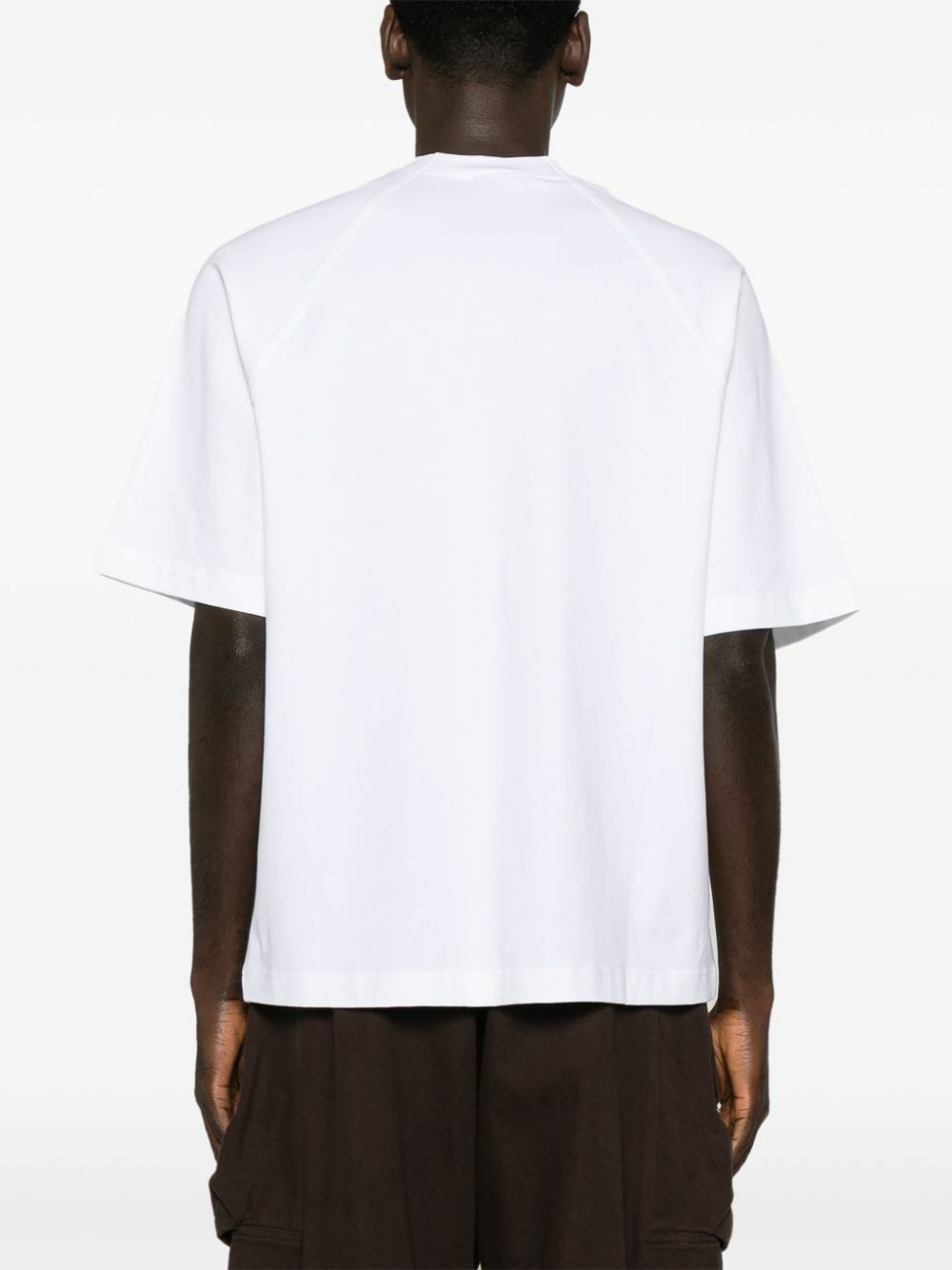 Jacquemus White Le T-Shirt Typo Logo T-Shirt Jacquemus