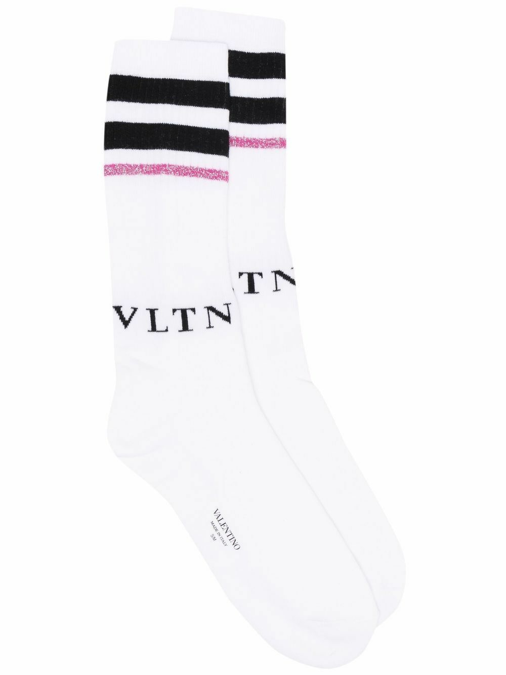 Photo: VALENTINO - Logo Cotton Socks