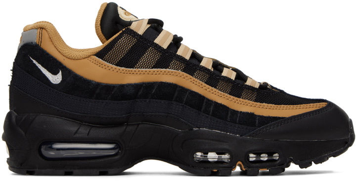 Photo: Nike Black & Gold Air Max 95 Sneakers