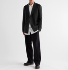 Acne Studios - Double-Breasted Wool and Mohair-Blend Suit Jacket - Black