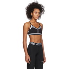 Nike Black and White Flyknit Indy Bra