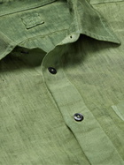 120% - Linen Shirt - Green