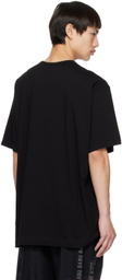 Yohji Yamamoto Black Printed T-Shirt