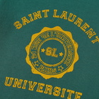 Saint Laurent University Logo Crew Sweat