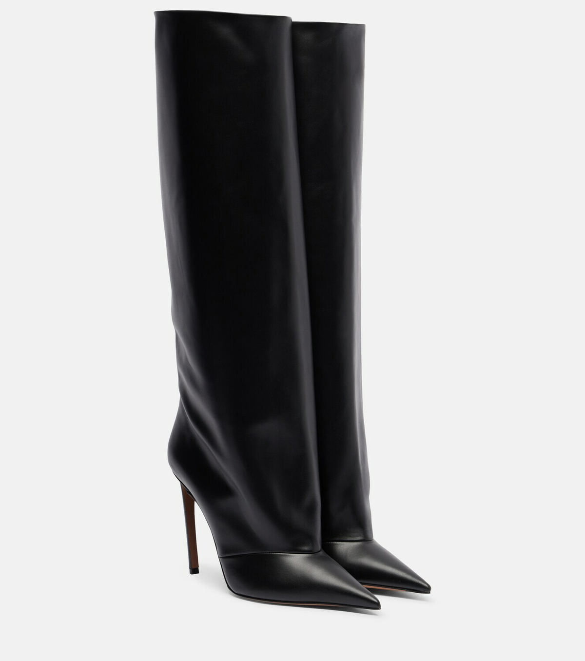 Dolce&Gabbana Leather knee-high boots