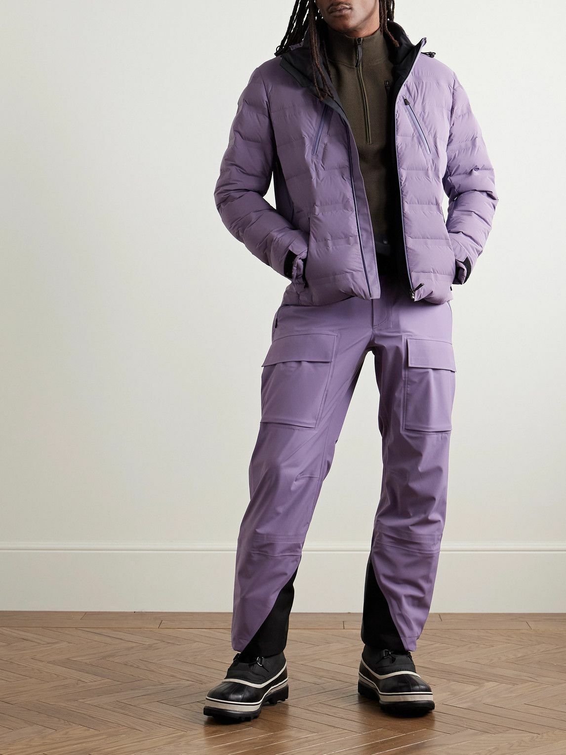 Aztech Mountain - Hayden 3L Straight-Leg Ski Pants - Purple
