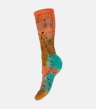 Alanui - Bandana cotton-blend socks