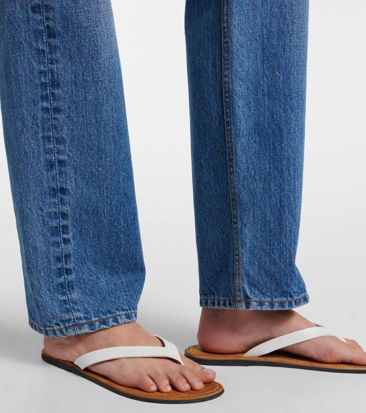 The Row Fima straight jeans
