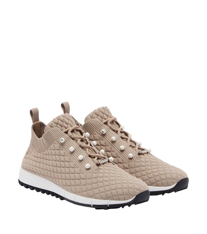 Photo: Jimmy Choo Veles faux pearls embellished sneakers