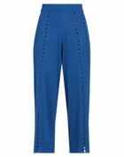 Manila Grace Womens Pants in Blue