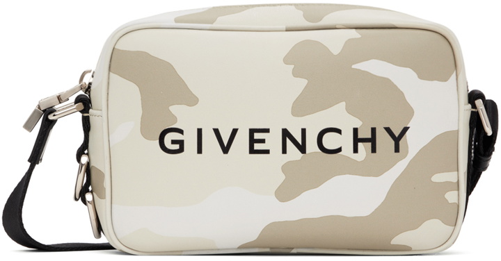 Photo: Givenchy Beige G-Essentials Camera Messenger Bag