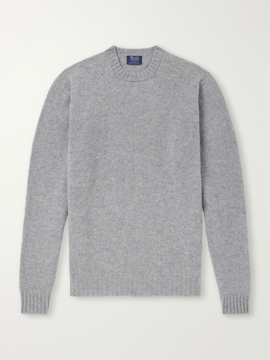 William Lockie - Aryan Wool Sweater - Gray