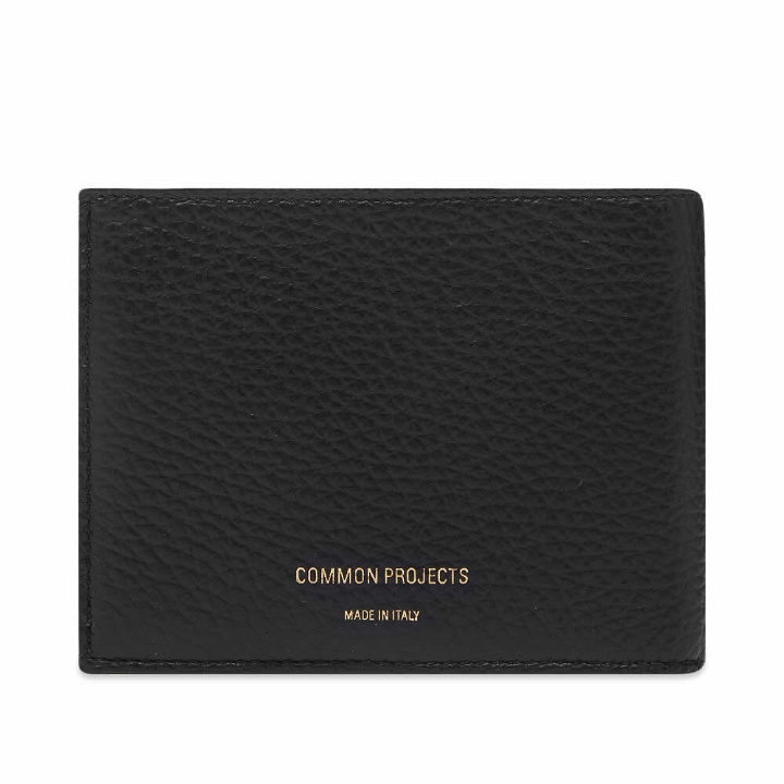 Photo: Common Projects Men's Standard Wallet in Black Textured