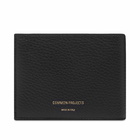 Common Projects Men's Standard Wallet in Black Textured