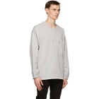 Levis Grey Utility Pocket Long Sleeve T-Shirt
