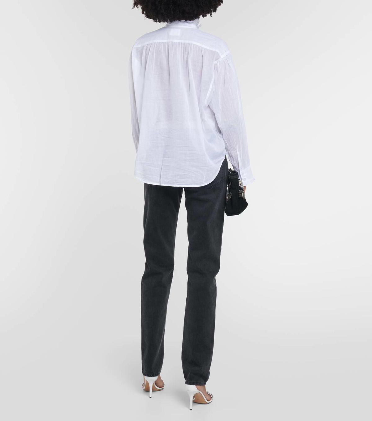 Marant Etoile Bicolor Cotton Blouse