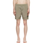 Stone Island Khaki B100004 Nylon Metal Econyl Swim Shorts