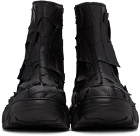Rombaut Black Boccaccio II Lite Patchwork Boots