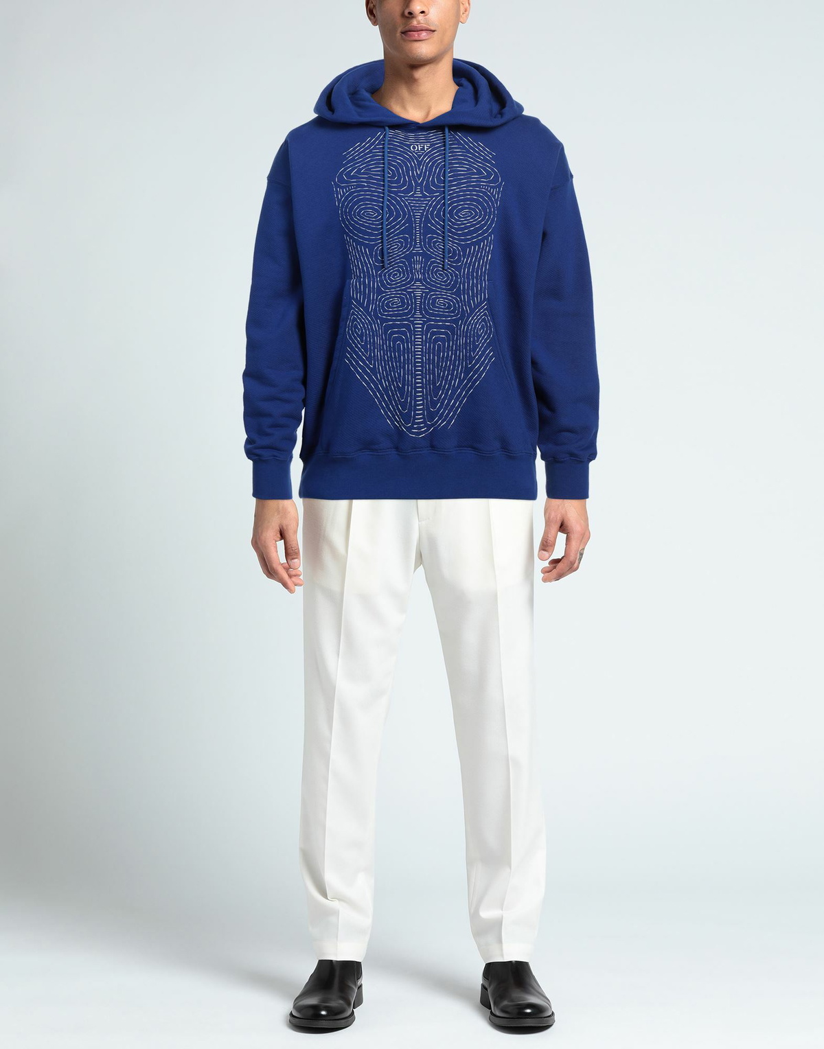Off-white Mens Sweatshirt Bright in Blue