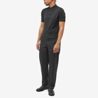 John Smedley Men's Adrian Cotton Knitted Polo Shirt in Black