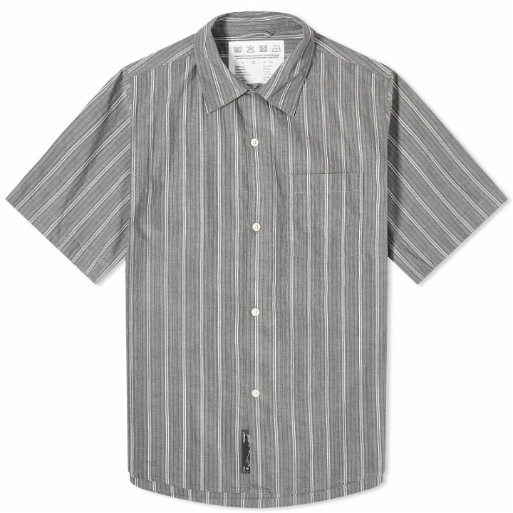 Photo: mfpen Men's Short Sleeve Input Shirt in Grey