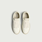 Stepney Workers Club Men's Surma Tumbled Leather Sneaker in Off-White
