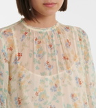 Ulla Johnson Emmeline floral silk chiffon minidress