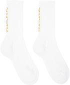 Jacquemus White 'Les Chaussettes Biancu' Socks