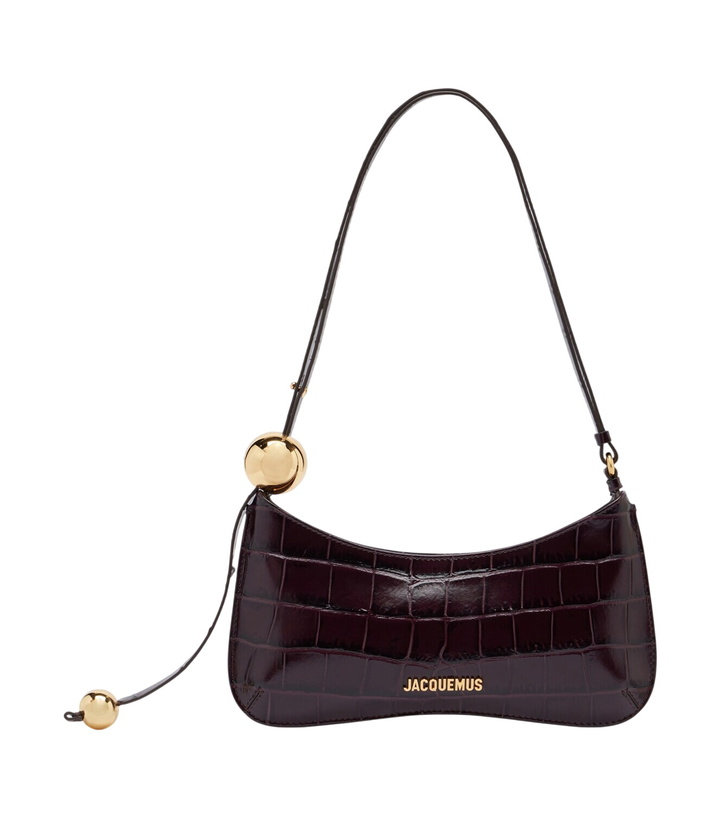 Photo: Jacquemus Bisou Perle Small leather shoulder bag