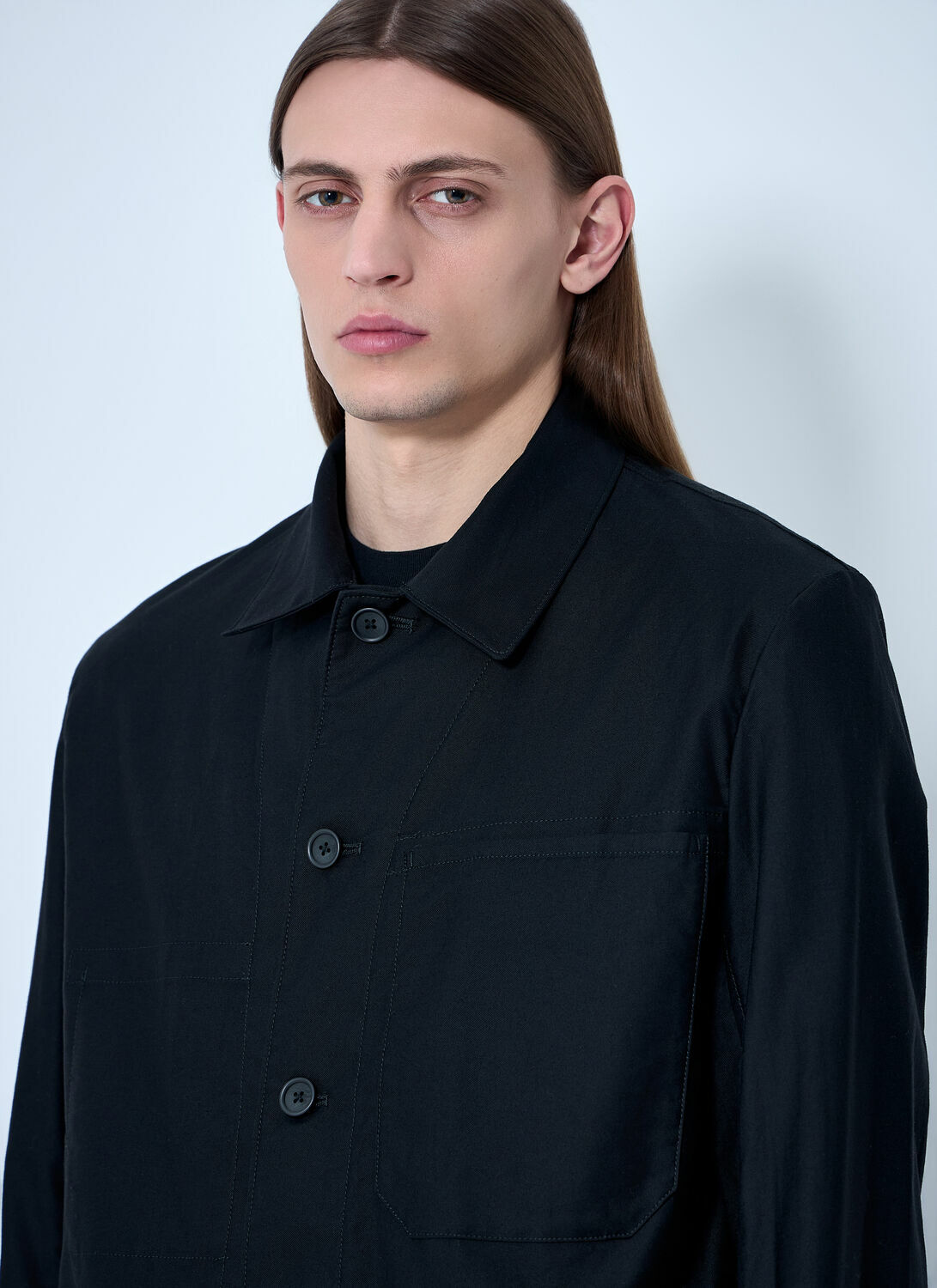 Yohji Yamamoto Button-Down Shirt
