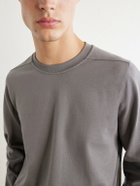 Rick Owens - Crewneck Cotton-Jersey Shirt - Gray