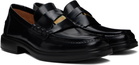 LGN Louis Gabriel Nouchi Black ECCO.Kollektive Edition Laceration Penny Loafers