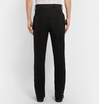 The Row - Black Mick Slim-Fit Cotton and Cashmere-Blend Moleskin Trousers - Black