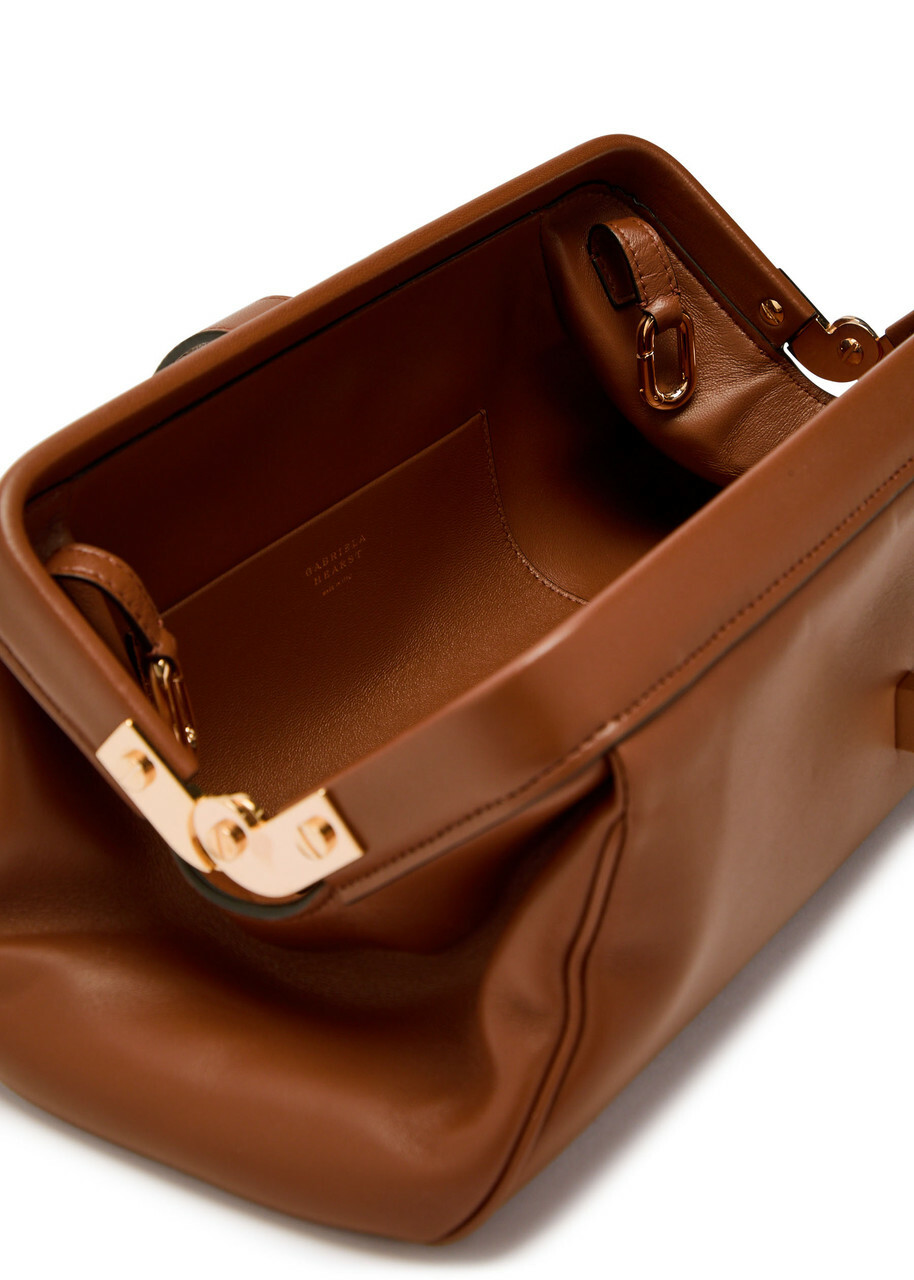Gabriela Hearst Baguette Leather Clutch bag - Tan - One Size