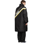 Fendi Reversible Black Fendi Mania Coat