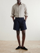 Sunspel - Linen Shirt - Neutrals