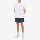 Acne Studios Men's Wigel Cloud Face Swim Short in Emerald Green