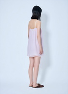 Miu Miu Wisteria Chiffon Dress
