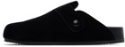 Balenciaga Black Sunday Mule Loafers
