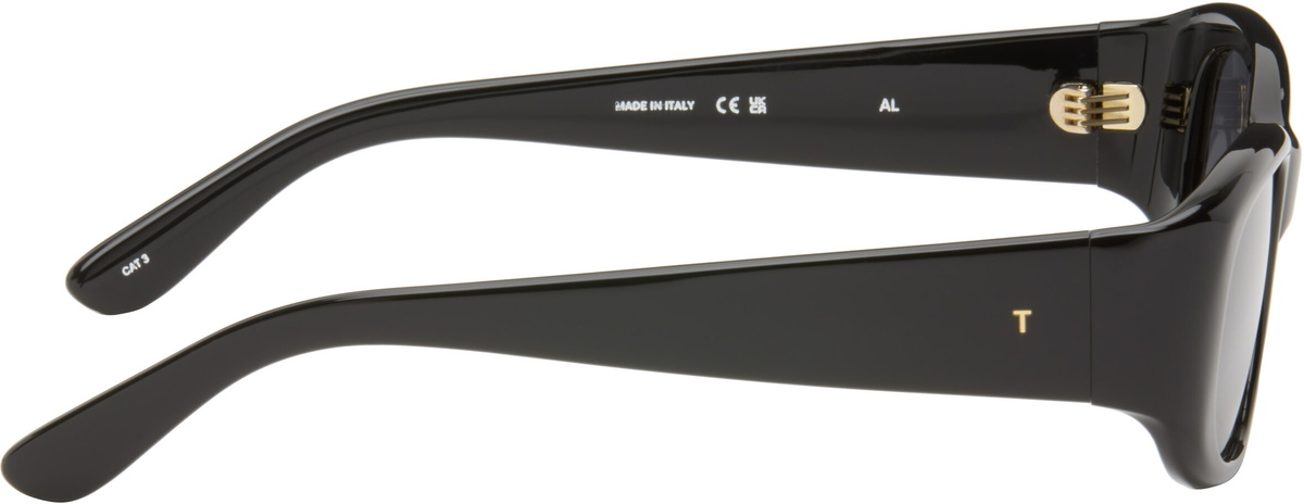 THISTLES Black 'The Al' Sunglasses