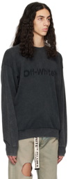 Off-White Black Laundry Sweatshirt