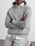 Les Tien - Cotton-Jersey Hoodie - Gray