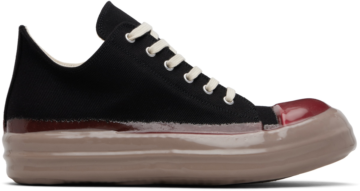 Rick Owens DRKSHDW Black Porterville Fetish Sneakers Rick Owens