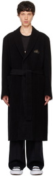 doublet Black Bathrobe Tailored Coat