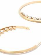 Lizzie Mandler Fine Jewelry 18K Yellow Gold Éclat Diamond Hoop Earrings