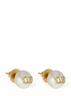 VALENTINO GARAVANI - V Logo Signature Faux Pearl Earrings