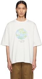 Camiel Fortgens White Earth Print T-Shirt