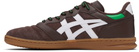 Comme des Garçons Homme Deux Brown ASICS Edition Sportstyle Soccer Sneakers