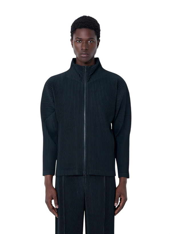 Photo: Homme Plissé Issey Miyake Pleated Zip-Up Jacket