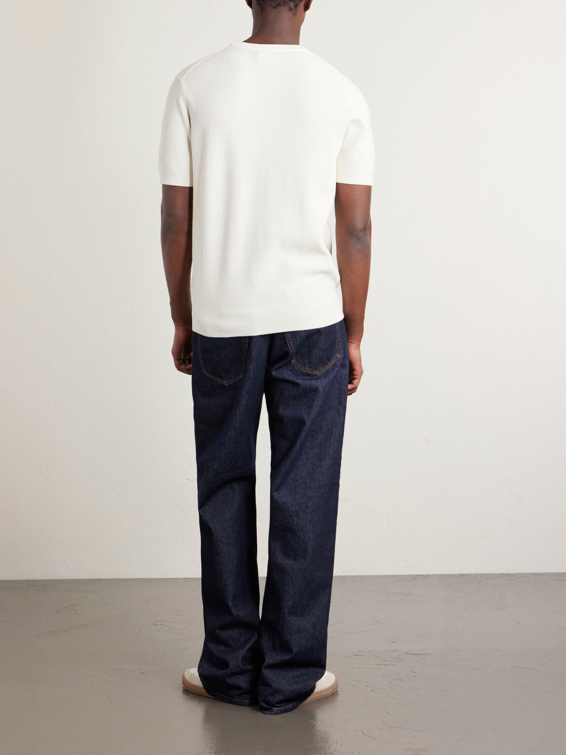 Hartford - Cotton-Piqué T-Shirt - Neutrals